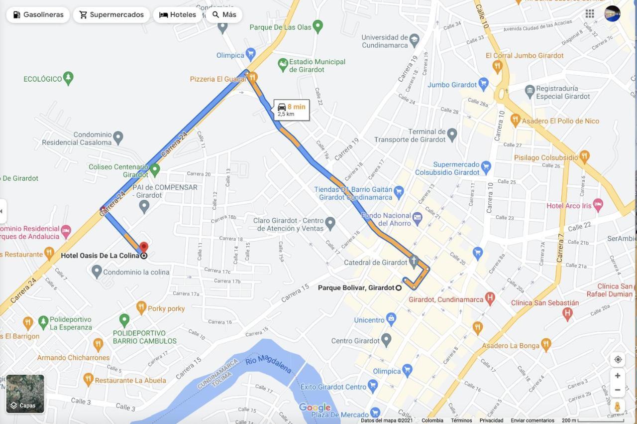 Hotel 0Asis De La Colina Boutique Жирардо Екстер'єр фото